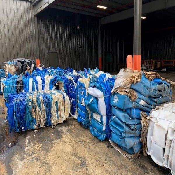 High Density Polyethylene (HDPE) Blue Drums Scrap Online