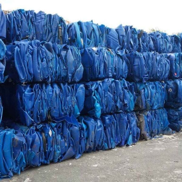 High Density Polyethylene (HDPE) Blue Drums Scrap Online